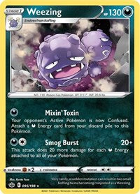 Weezing (095/198) [SWSH06: Chilling Reign]