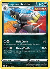 Single Strike Urshifu (108/198) [SWSH06: Chilling Reign]