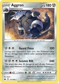 Aggron (111/198) [SWSH06: Chilling Reign]