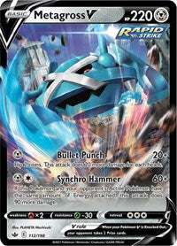 Metagross V (112/198) [SWSH06: Chilling Reign]