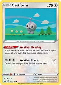 Castform (121/198) [SWSH06: Chilling Reign]