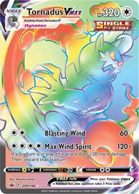 Tornadus VMAX (Secret) (209/198) [SWSH06: Chilling Reign]