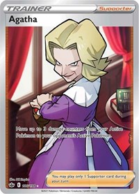 Agatha (Full Art) (186/198) [SWSH06: Chilling Reign]