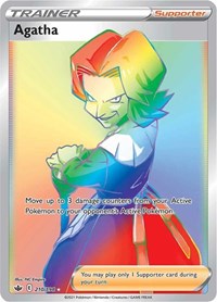 Agatha (Secret) (210/198) [SWSH06: Chilling Reign]