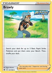 Brawly (131/198) [SWSH06: Chilling Reign]