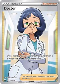 Doctor (Full Art) (190/198) [SWSH06: Chilling Reign]