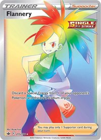 Flannery (Secret) (215/198) [SWSH06: Chilling Reign]