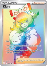 Klara (Secret) (217/198) [SWSH06: Chilling Reign]