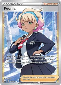 Peonia (Full Art) (196/198) [SWSH06: Chilling Reign]