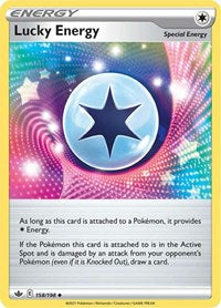 Lucky Energy (158/198) [SWSH06: Chilling Reign]