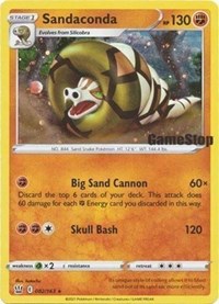 Sandaconda - 082/163 (Gamestop Exclusive) (082/163) [Miscellaneous Cards & Products]