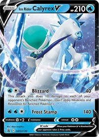 Ice Rider Calyrex V (SWSH130) [SWSH: Sword & Shield Promo Cards]