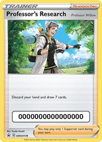 Professor's Research (with Pokémon Go Code) (SWSH178) [SWSH: Sword & Shield Promo Cards]