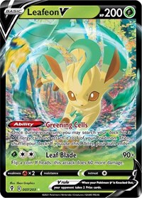 Leafeon V (007/203) [SWSH07: Evolving Skies]