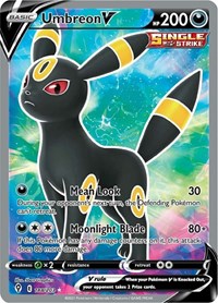 Umbreon V (Full Art) (188/203) [SWSH07: Evolving Skies]