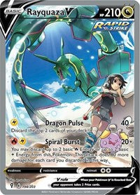 Rayquaza V (Alternate Full Art) (194/203) [SWSH07: Evolving Skies]