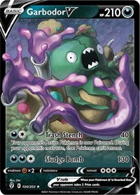 Garbodor V (100/203) [SWSH07: Evolving Skies]