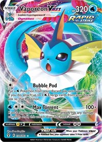 Vaporeon VMAX (030/203) [SWSH07: Evolving Skies]