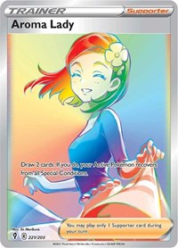 Aroma Lady (Secret) (221/203) [SWSH07: Evolving Skies]