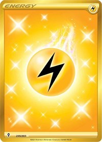 Lightning Energy (Secret) (235/203) [SWSH07: Evolving Skies]