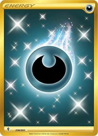Darkness Energy (Secret) (236/203) [SWSH07: Evolving Skies]