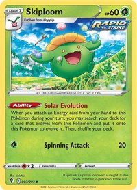 Skiploom (003/203) [SWSH07: Evolving Skies]