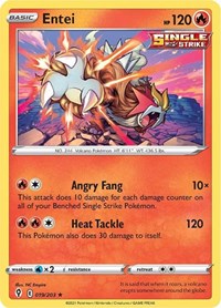 Entei (019/203) [SWSH07: Evolving Skies]