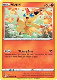 Victini (020/203) [SWSH07: Evolving Skies]
