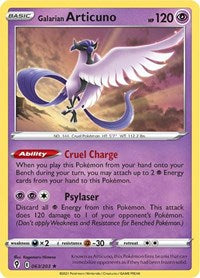 Galarian Articuno (063/203) [SWSH07: Evolving Skies]