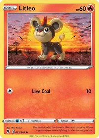 Litleo (022/203) [SWSH07: Evolving Skies]