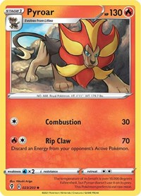 Pyroar (023/203) [SWSH07: Evolving Skies]