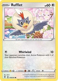 Rufflet (136/203) [SWSH07: Evolving Skies]