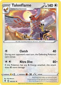 Talonflame (140/203) [SWSH07: Evolving Skies]