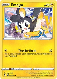 Emolga (057/203) [SWSH07: Evolving Skies]