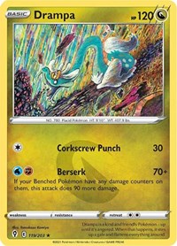 Drampa (119/203) [SWSH07: Evolving Skies]