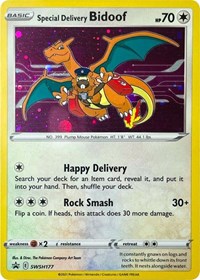 Special Delivery Bidoof (SWSH177) [SWSH: Sword & Shield Promo Cards]