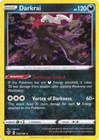 Darkrai - 105/189 (Cosmos Holo) (105/189) [Miscellaneous Cards & Products]