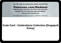 Code Card - Celebrations Collection [Dragapult Prime] [Celebrations]