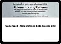 Code Card - Celebrations Elite Trainer Box [Celebrations]