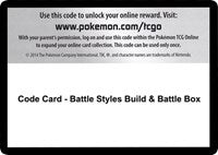 Code Card - Battle Styles Build & Battle Box [SWSH05: Battle Styles]