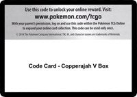 Code Card - Copperajah V Box [SWSH02: Rebel Clash]