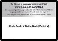 Code Card - V Battle Deck [Victini V] [Miscellaneous Cards & Products]