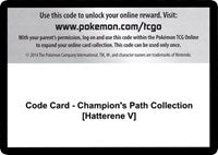 Code Card - Champion's Path Collection [Hatterene V] [Champion's Path]