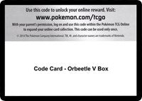 Code Card - Orbeetle V Box [SWSH04: Vivid Voltage]