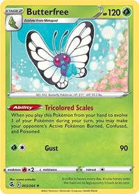 Butterfree (003/264) [SWSH08: Fusion Strike]