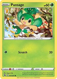 Pansage (007/264) [SWSH08: Fusion Strike]
