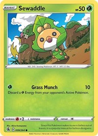 Sewaddle (009/264) [SWSH08: Fusion Strike]