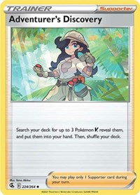 Adventurer's Discovery (224/264) [SWSH08: Fusion Strike]