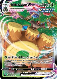 Rillaboom VMAX (023/264) [SWSH08: Fusion Strike]