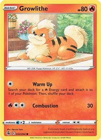 Growlithe (032/264) [SWSH08: Fusion Strike]